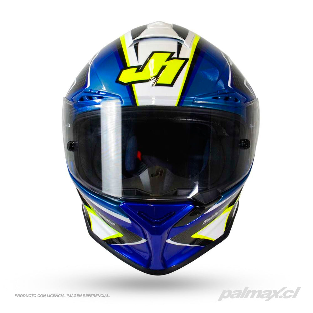 Casco integral de carrera en carbono 3K modelo J-GPR Replica Baldassarri Gloss | Just 1 Racing